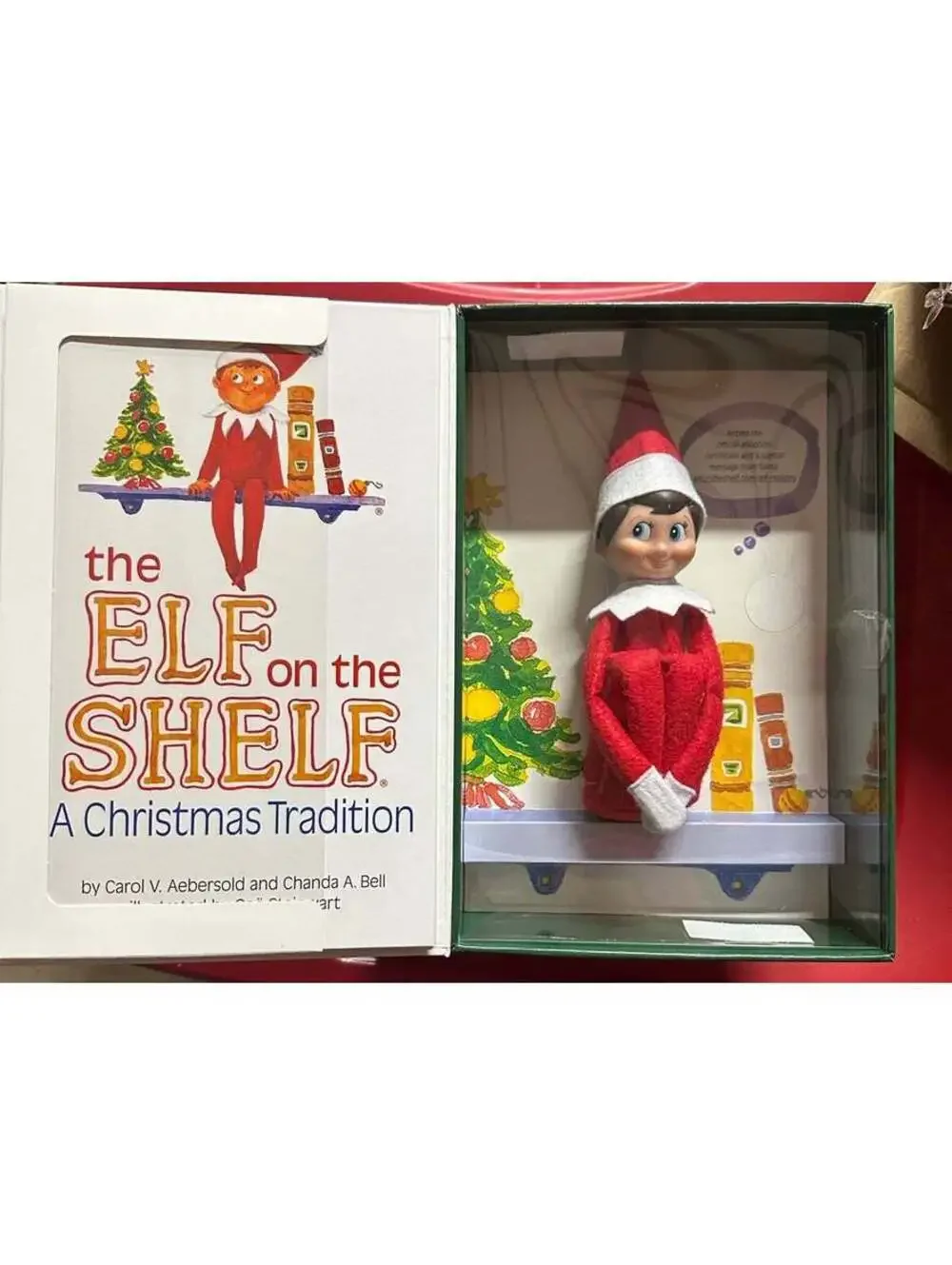 NEW elf on the Shelf set boy